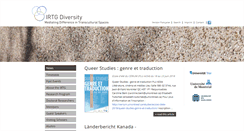 Desktop Screenshot of irtg-diversity.com